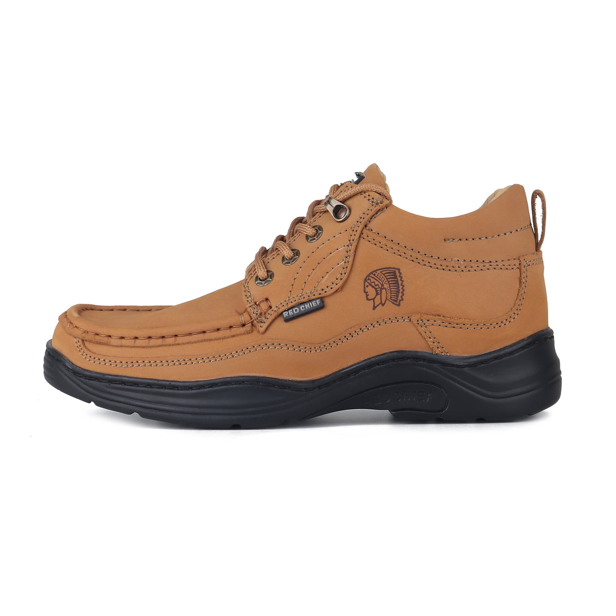 Red Chief Genuine Leather Low Ankle Lace Up Casual Fit Shoes For Men |RC1211 022