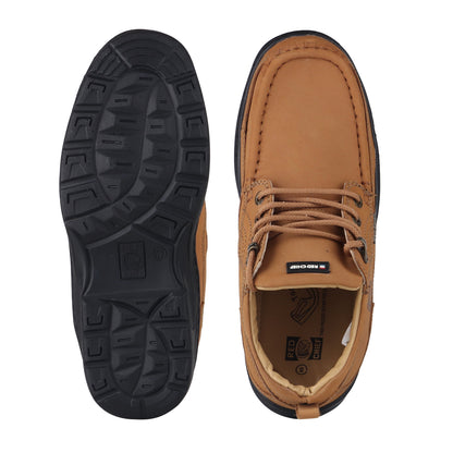 Red Chief Genuine Leather Low Ankle Lace Up Casual Fit Shoes For Men |RC1211 022