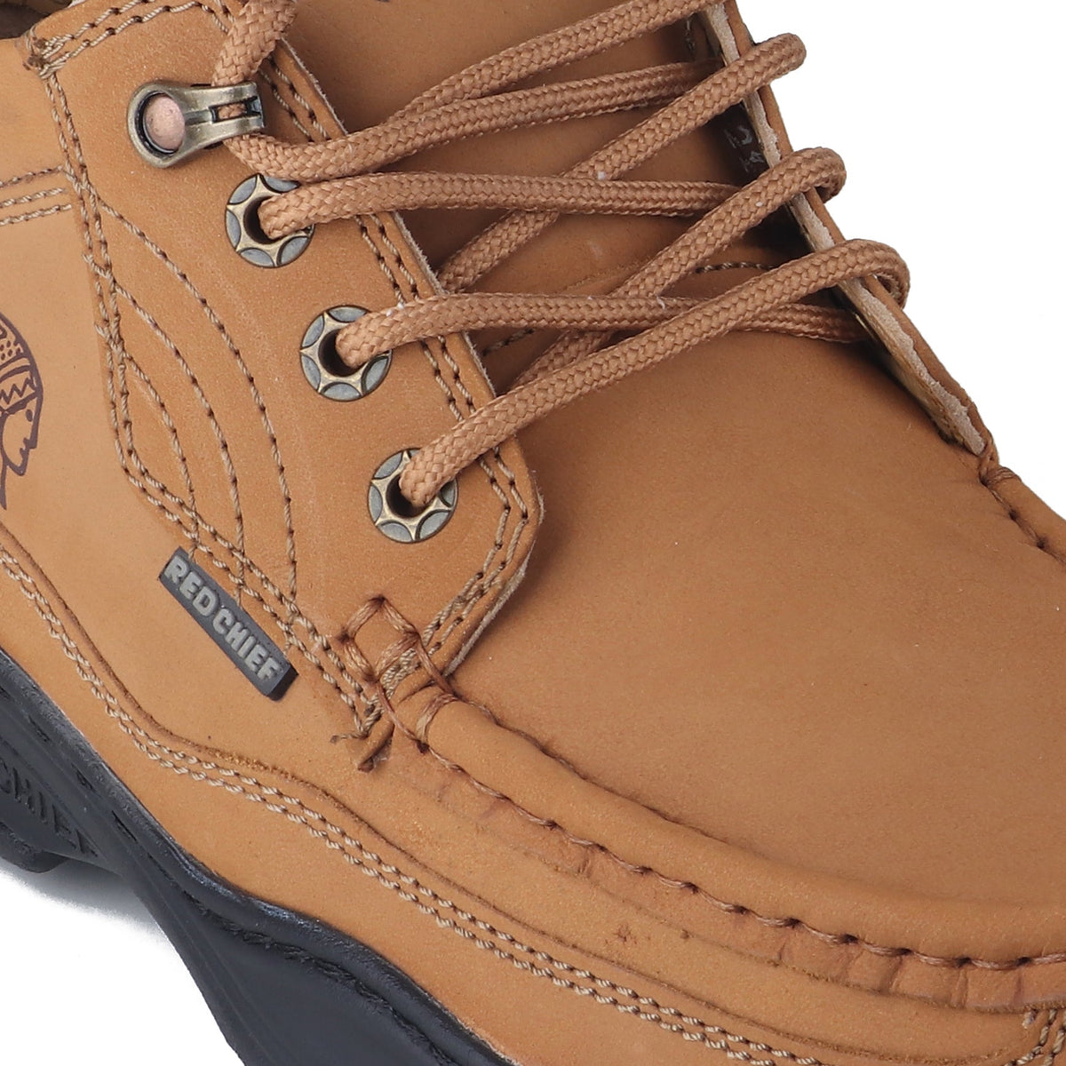 Red Chief Genuine Leather Low Ankle Lace Up Casual Fit Shoes For Men |RC1211 022