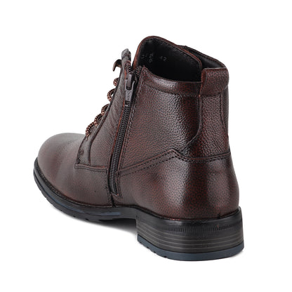 Red Chief Brown Color With High Ankle Leather Casual Boot for Men| RC2262 003