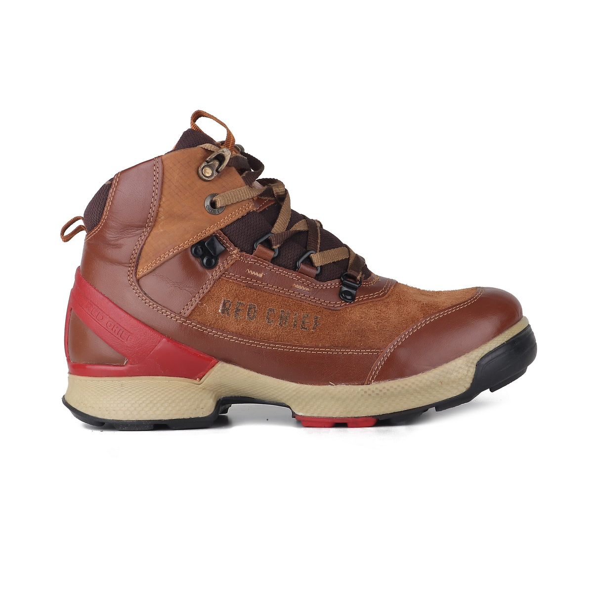 Red Chief Genuine Leather High Ankle Lace Up Casual Boot Shoes For Men |RC3051 287