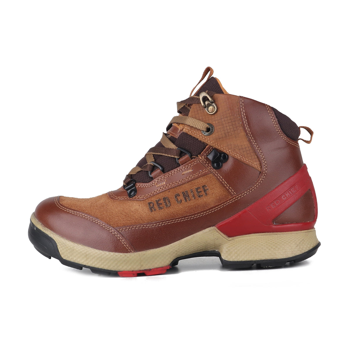 Red Chief Genuine Leather High Ankle Lace Up Casual Boot Shoes For Men |RC3051 287