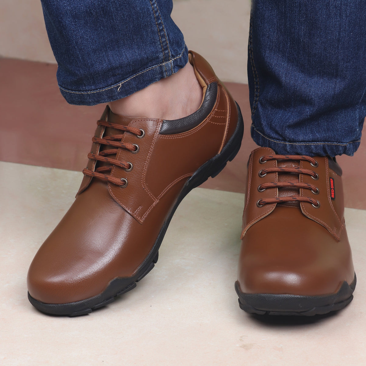 Red Chief Elephant Tan Casual Shoes for Men RC3431 107