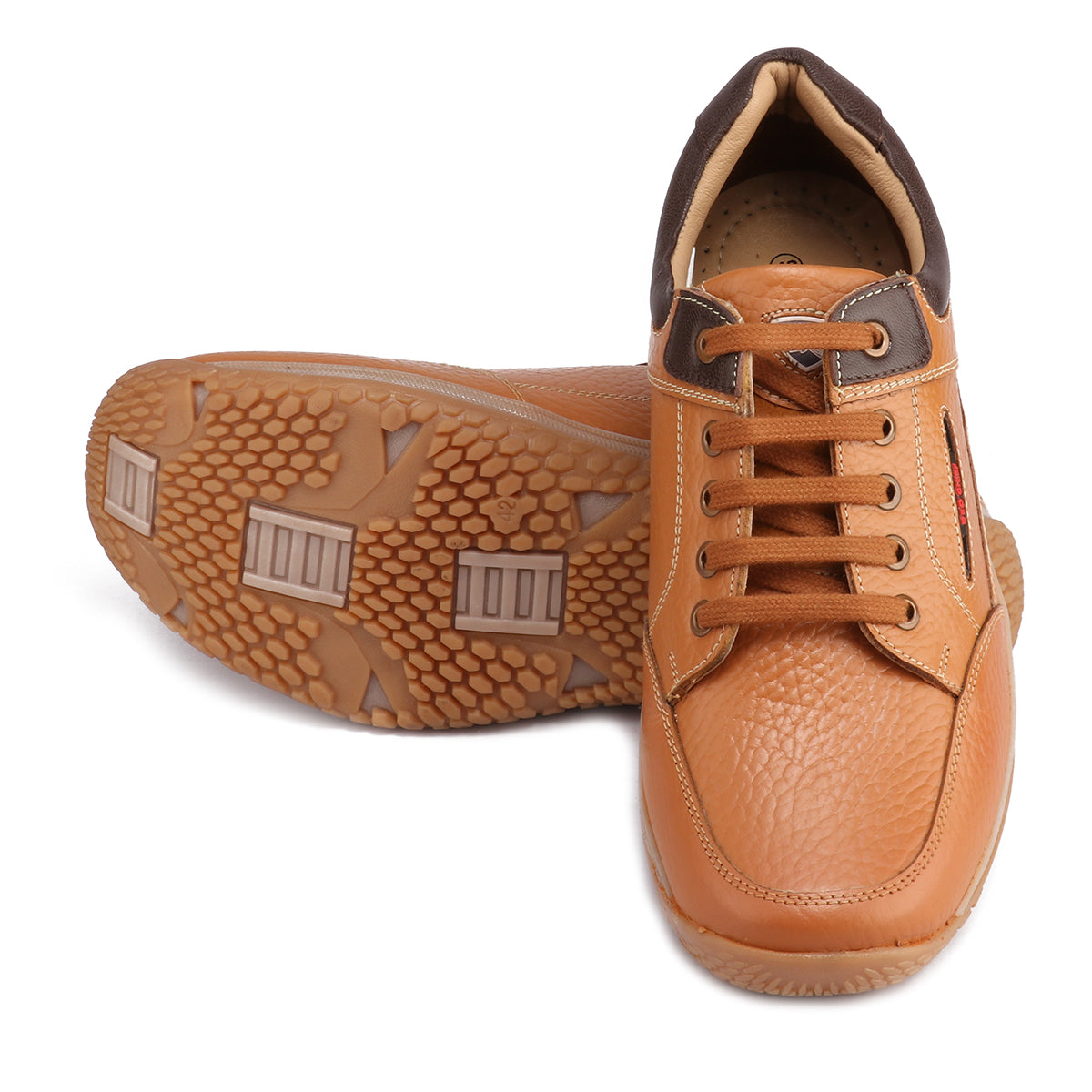 Red Chief Elephant Tan Casual Shoes for Men RC3520 107