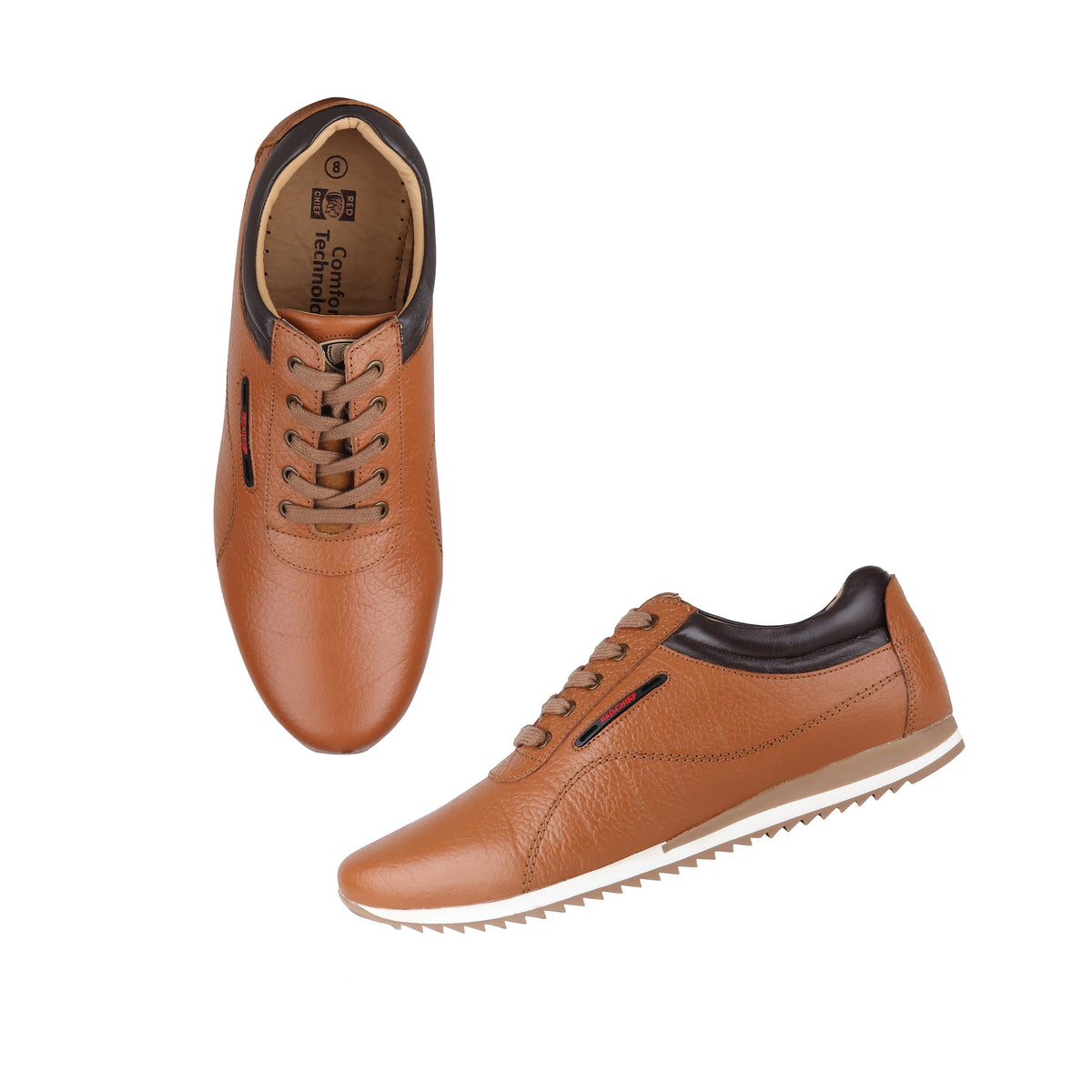 Red Chief Elephant Tan Casual Shoes for Men RC3522 107