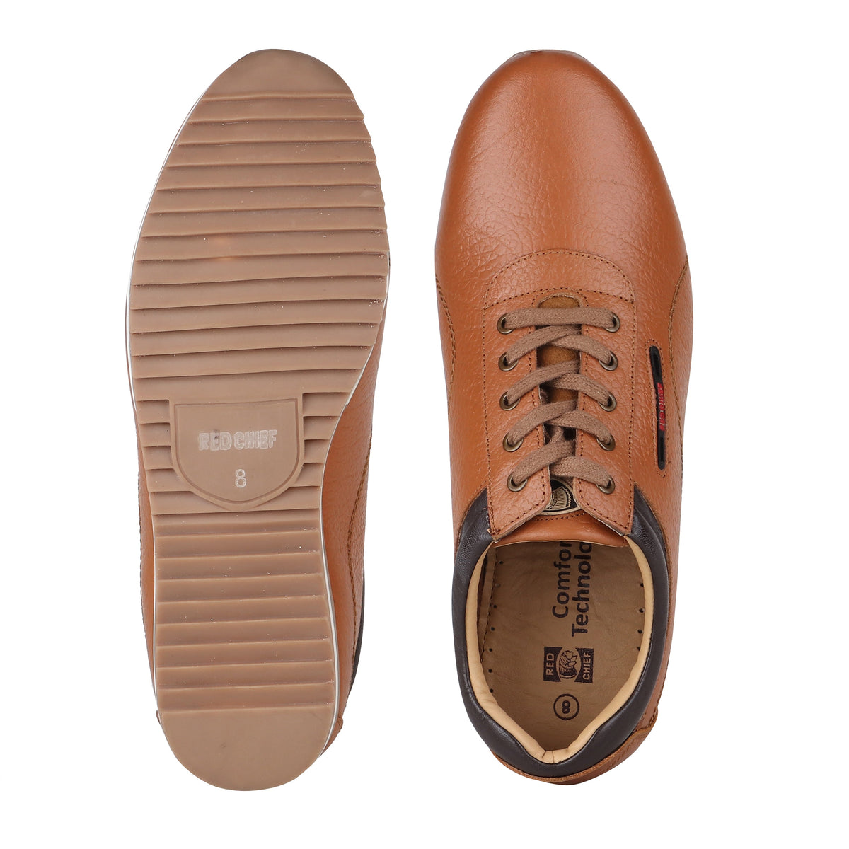 Red Chief Elephant Tan Casual Shoes for Men RC3522 107