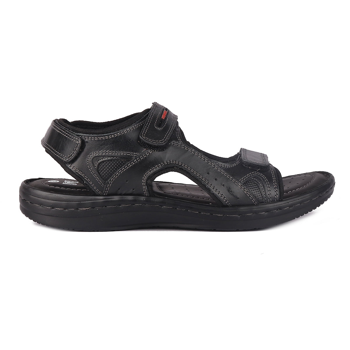 Red Chief Black Sandal for Men RC3681 001
