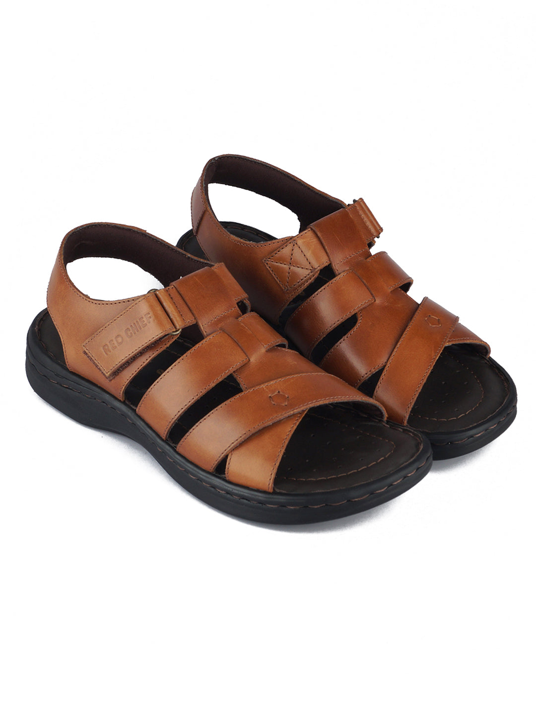 Red Chief Brown Sandal for Men RC3703 003