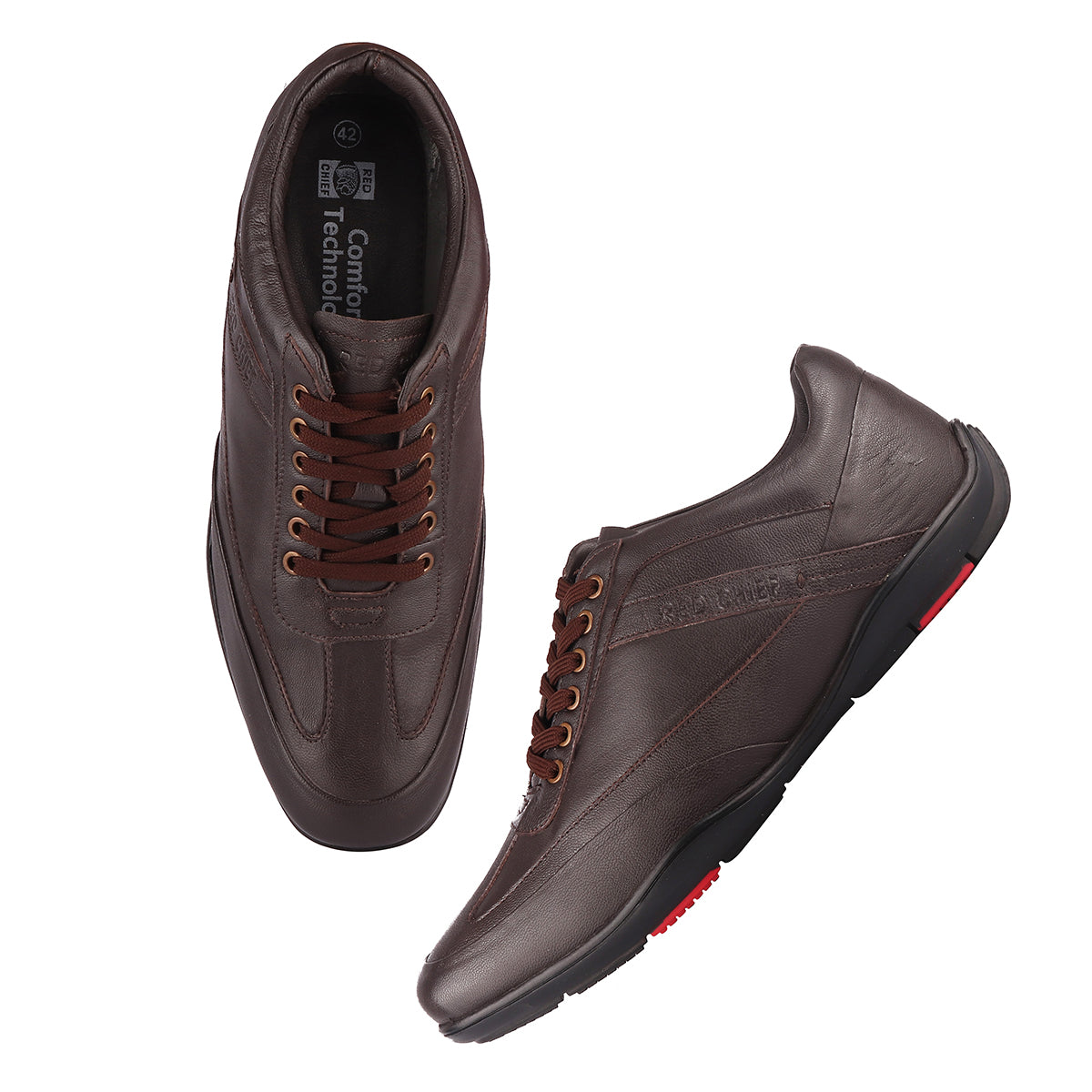 Red Chief Brown Casual Sneaker Shoes for Men RC3754 003