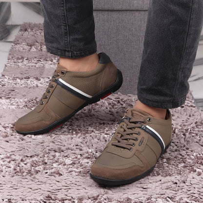 Red Chief Olive Green Casual Sneaker Shoes for Men RC3755 G0045