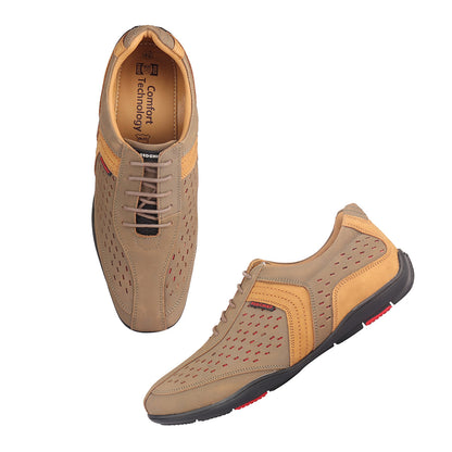 Red Chief Olive Green Casual Sneaker Shoes for Men RC3759 G0045