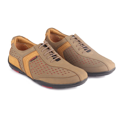 Red Chief Olive Green Casual Sneaker Shoes for Men RC3759 G0045