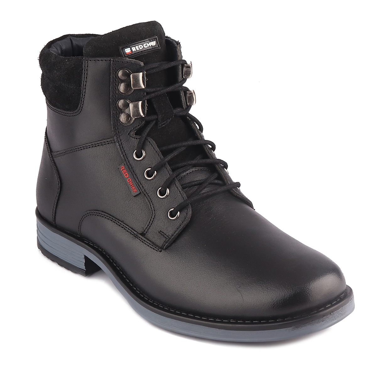 Red Chief Black Casual Boot for Men RC3770 001