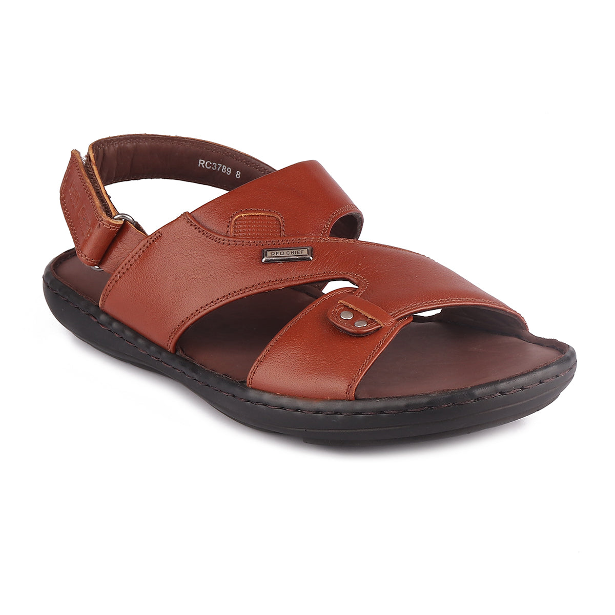 Red Chief Tan Sandal for Men RC3789 006