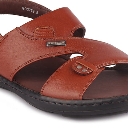 Red Chief Tan Sandal for Men RC3789 006