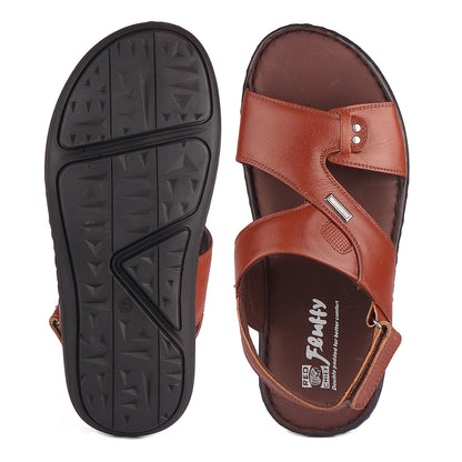 Red Chief Tan Sandal for Men RC3789 006