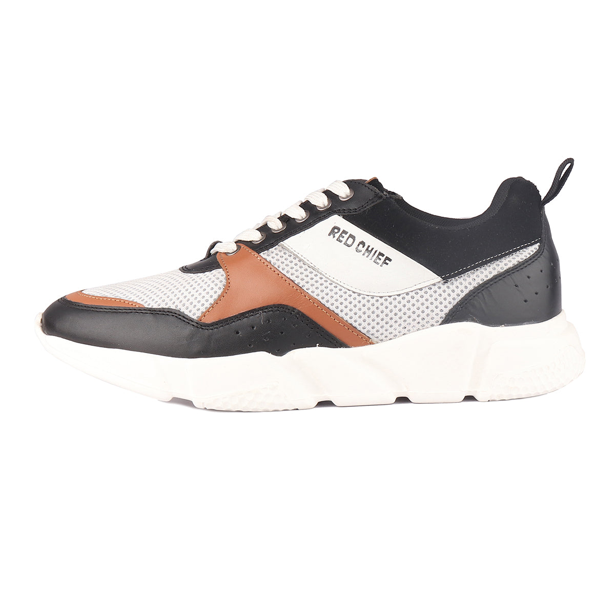 Red Chief Black/Gray Casual Shoes for Men RC3821 104