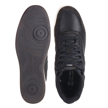 Red Chief Black Casual Sneaker Shoes for Men RC3891 001