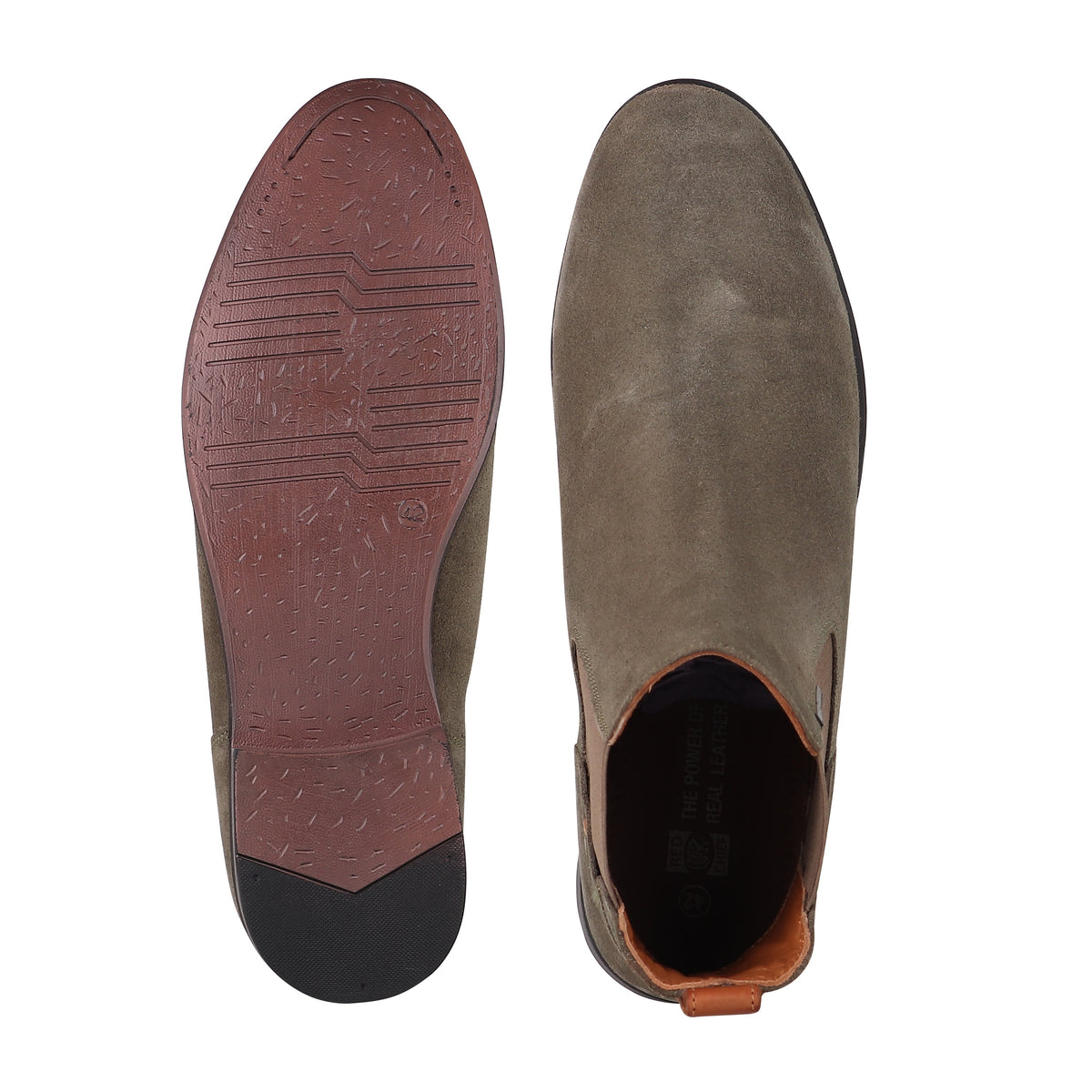 Red Chief Light Olive Casual Boot for Men RC3896 G0044