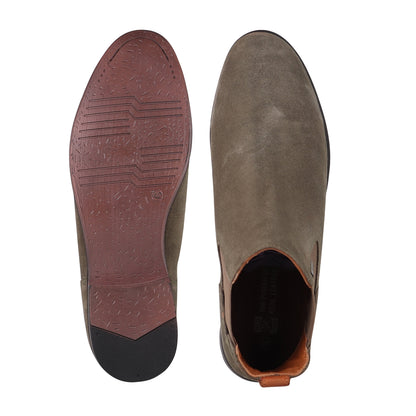 Red Chief Light Olive Casual Boot for Men RC3896 G0044