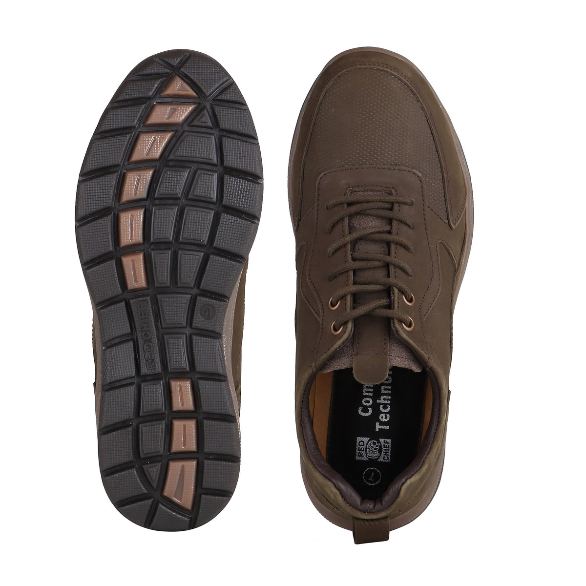 Red Chief Olive Casual Shoes for Men RC3898 124