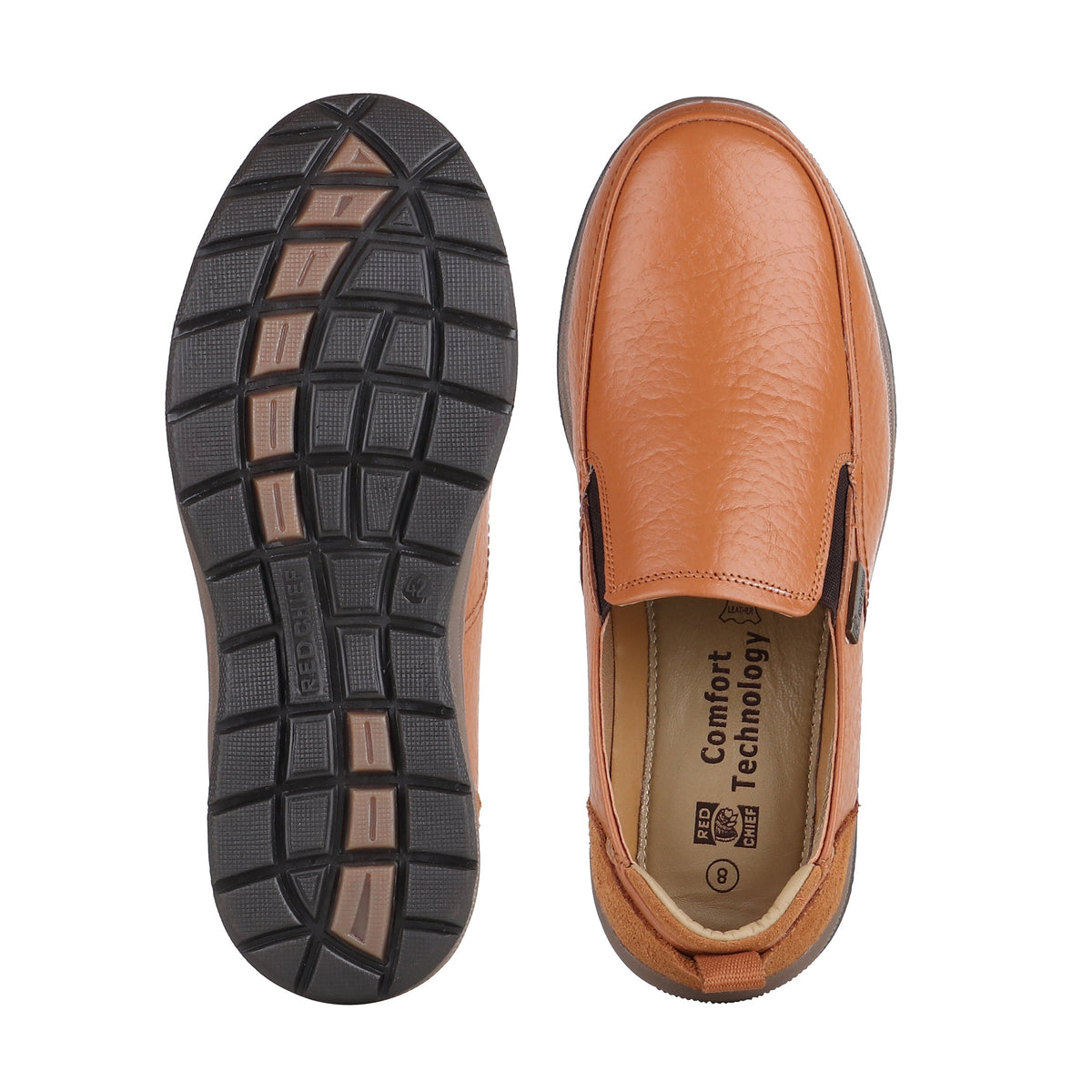 Red Chief Elephant Tan Casual Sneaker Shoes for Men RC3899 107