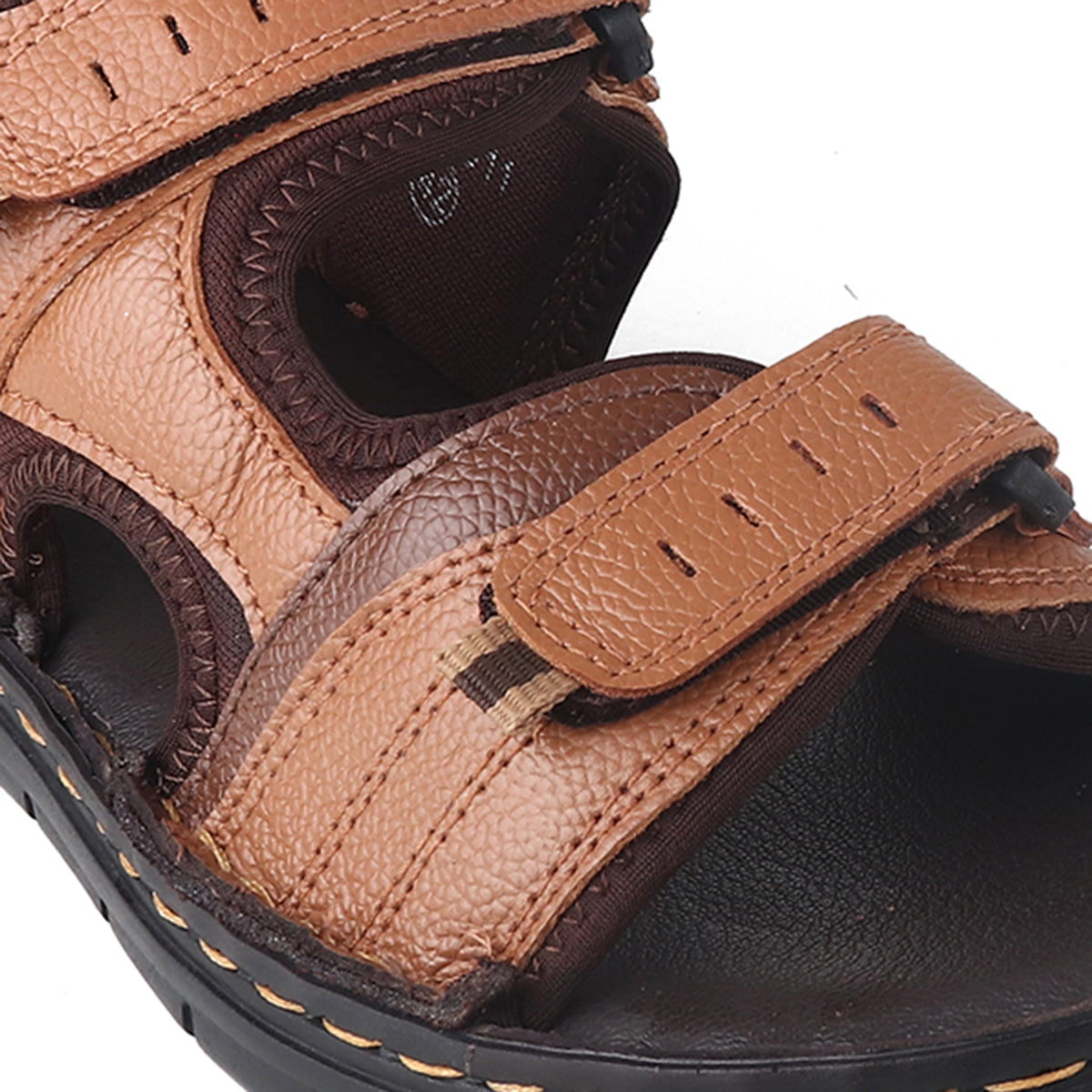 RED CHIEF Tan Leather Sandal for Men RC3911 006