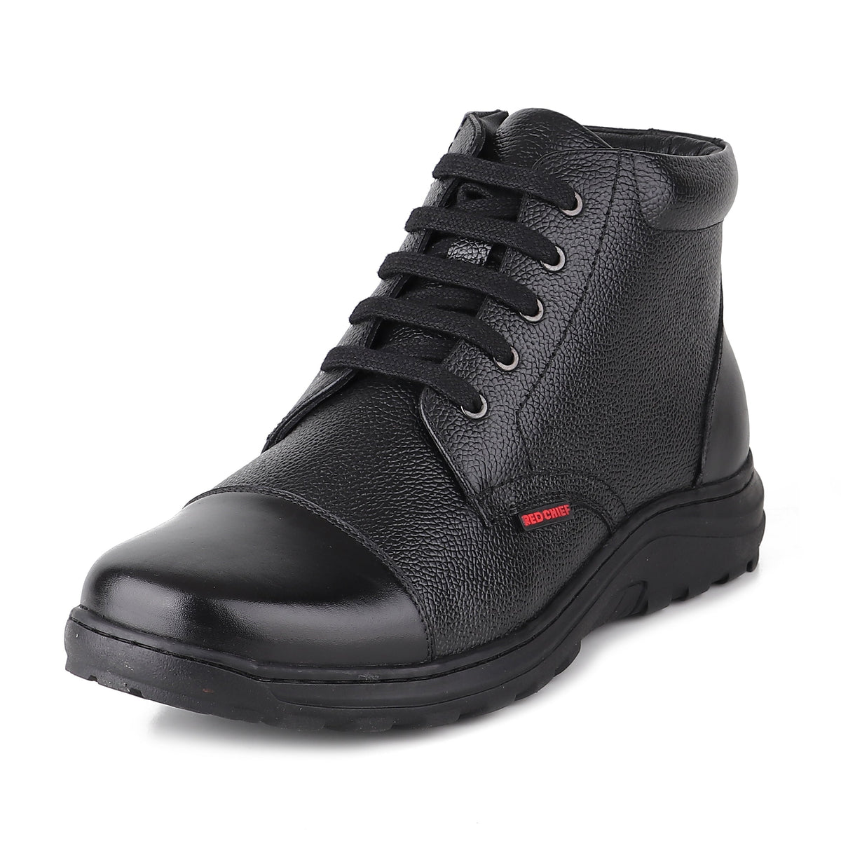 Red Chief Black Formal Boot Shoes for Men RC3933 001