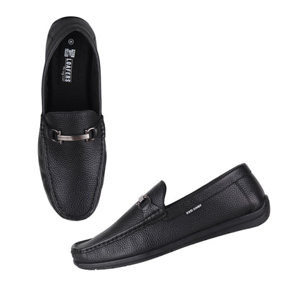 Red Chief Black Casual Loafer Shoes for Men RC3948 001