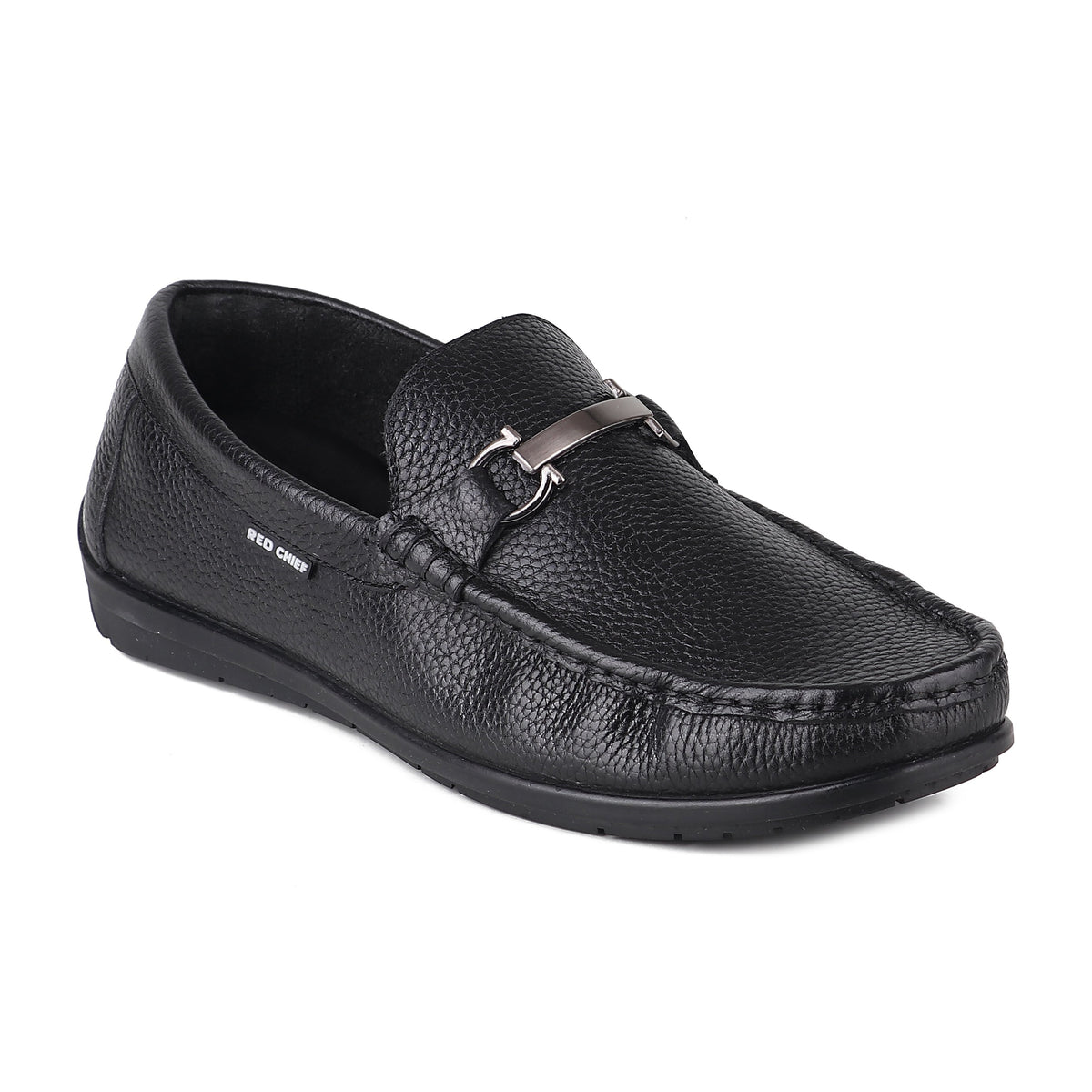 Red Chief Black Casual Loafer Shoes for Men RC3948 001