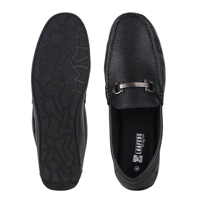 Red Chief Black Casual Loafer Shoes for Men RC3948 001