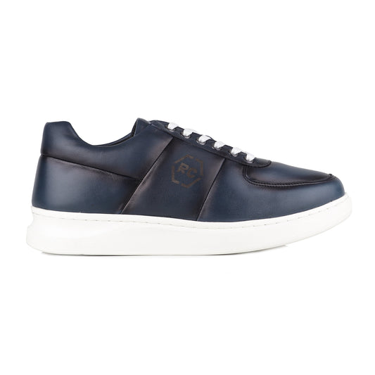 REDCHIEF Blue Leather Casual Oxford for Men RC3949 002