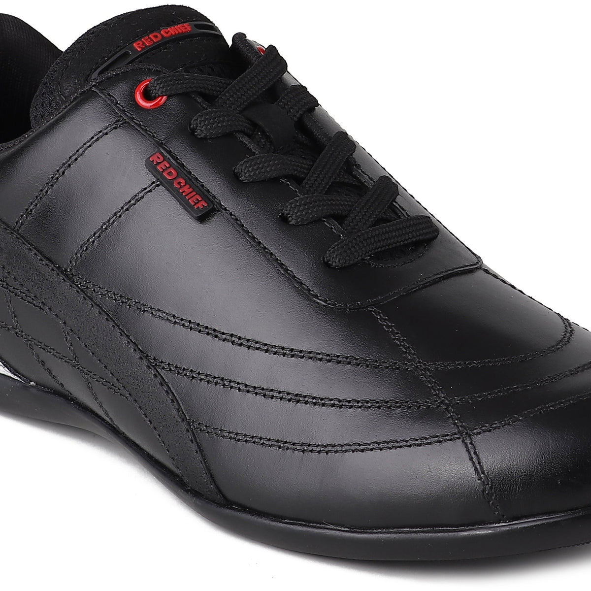 Red Chief Black Casual Sneaker Shoes for Men RC3971 001