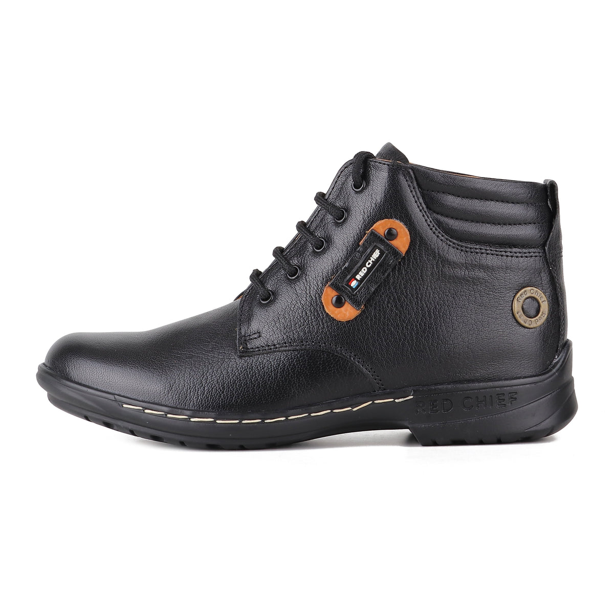Red Chief Black Casual Boot Shoes for Men RC6011 001