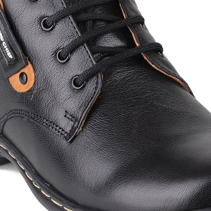 Red Chief Black Casual Boot Shoes for Men RC6011 001