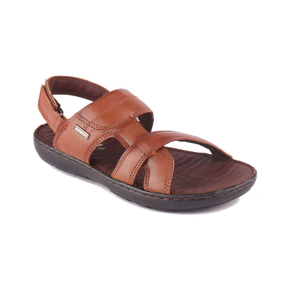 RED CHIEF Tan Leather Sandal for Men RC7070 006