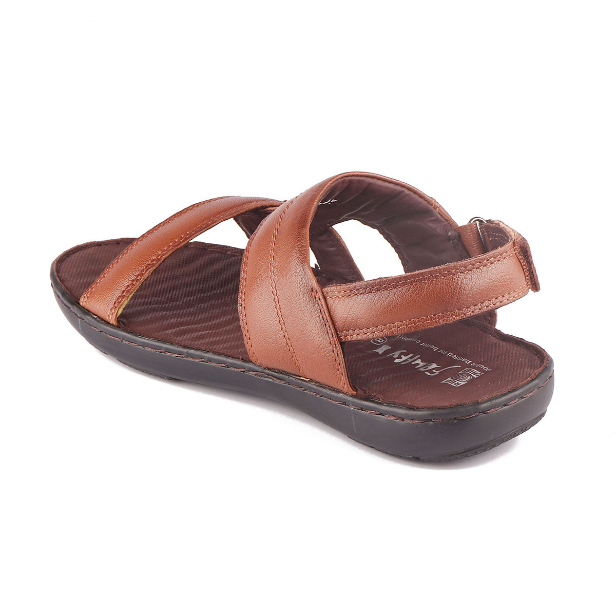 RED CHIEF Tan Leather Sandal for Men RC7070 006