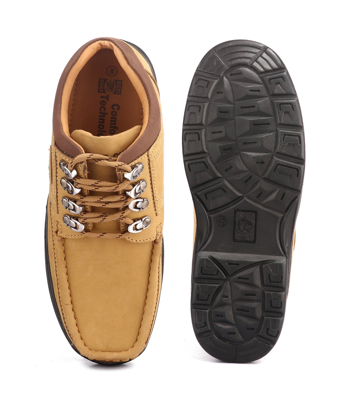 Red Chief Camel Derby Casual Shoes for Men RCA1200 004