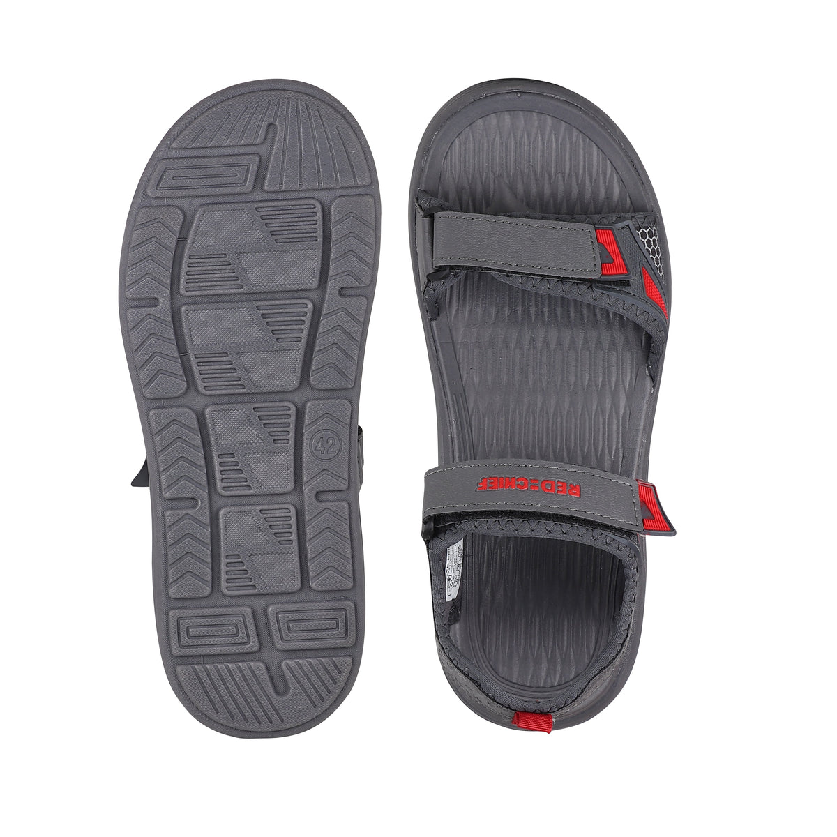 Red Chief Grey Sandal for Men SM802 174
